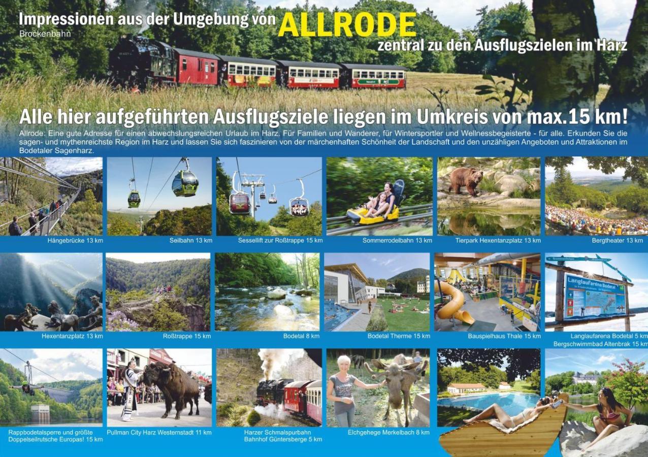 Ferienanlage Harzfreunde อัลโรเดอ ภายนอก รูปภาพ